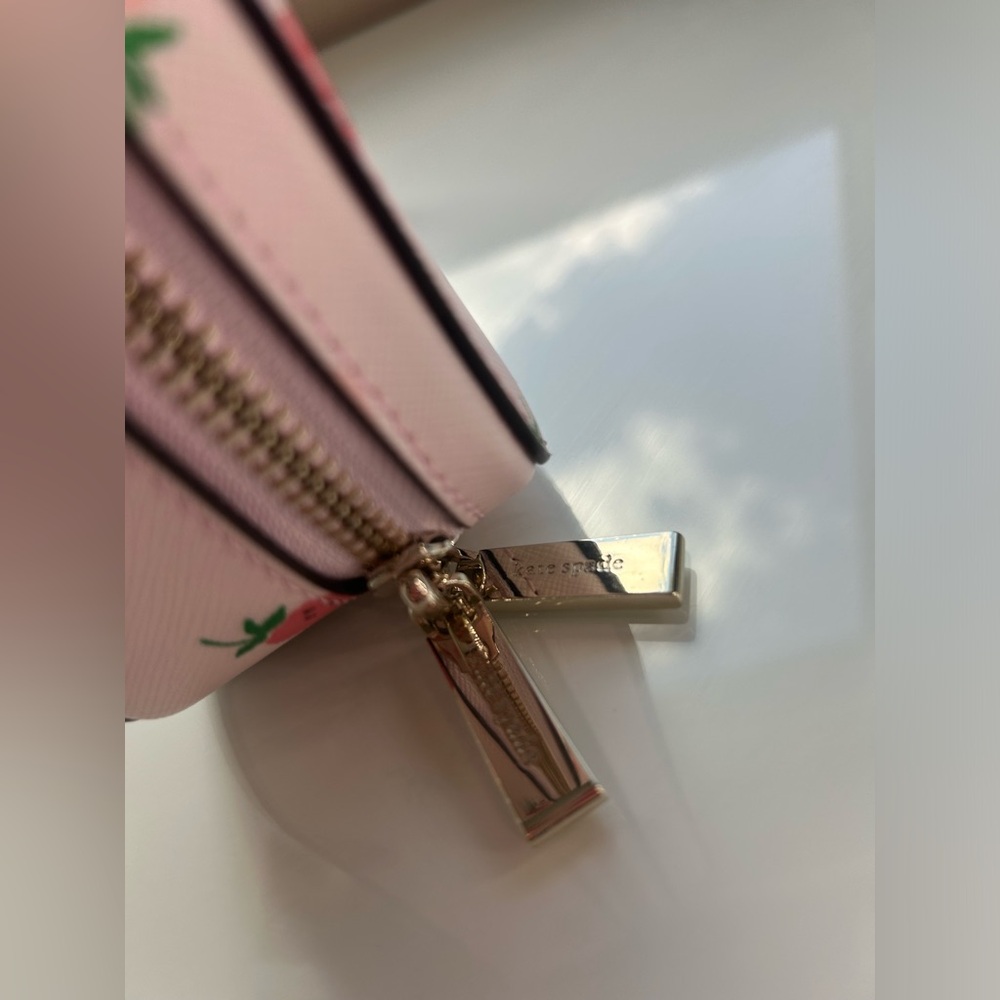 Kate Spade Strawberry Pink Small Crossbody - Picture 8 of 15